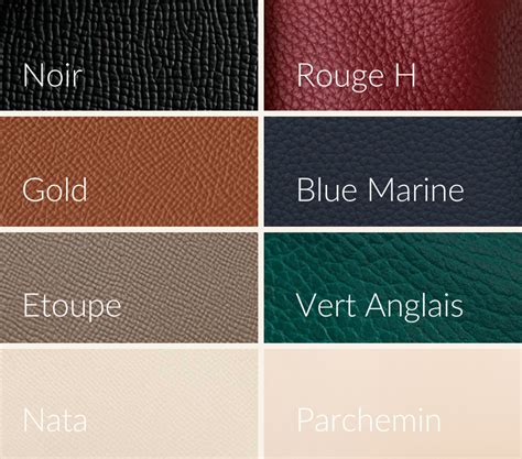 hermes color list|most popular hermes colors.